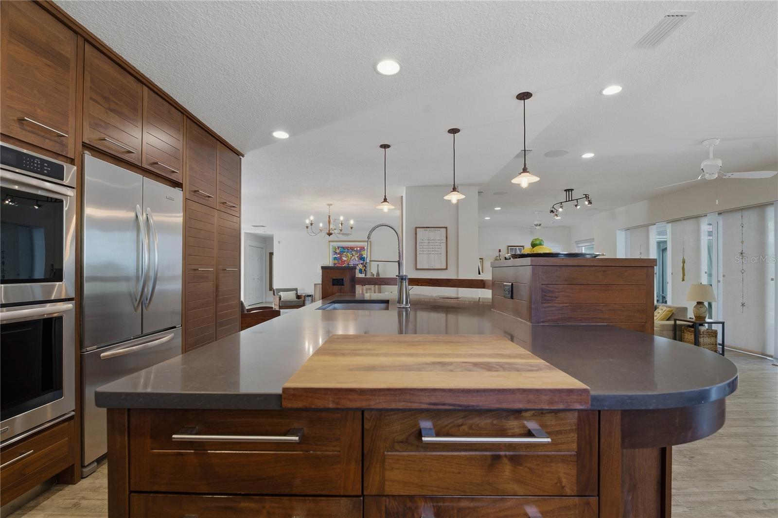 KITCHEN OPENS NICELY TO THE REST OF THE HOME!