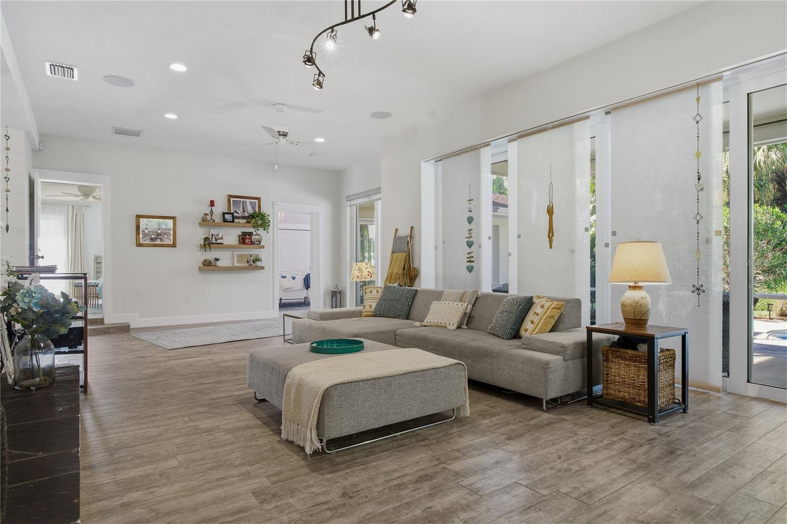 AN ABUNDANCE OF NATURAL LIGHT THROUGHOUT