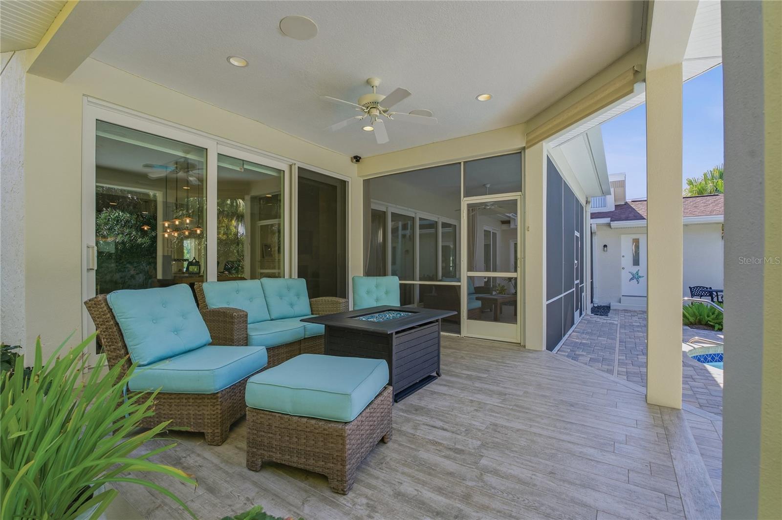WIND DOWN AND ENJOY YOUR PRIVATE OASIS ON THIS PATIO!