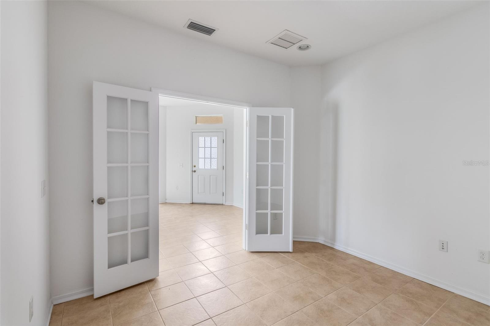 Office w/ French Doors