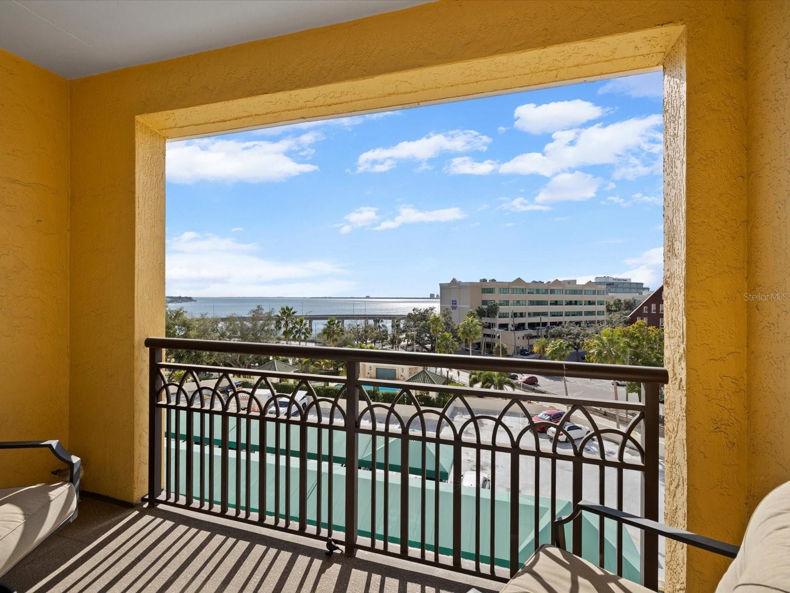 Water View from Balcony