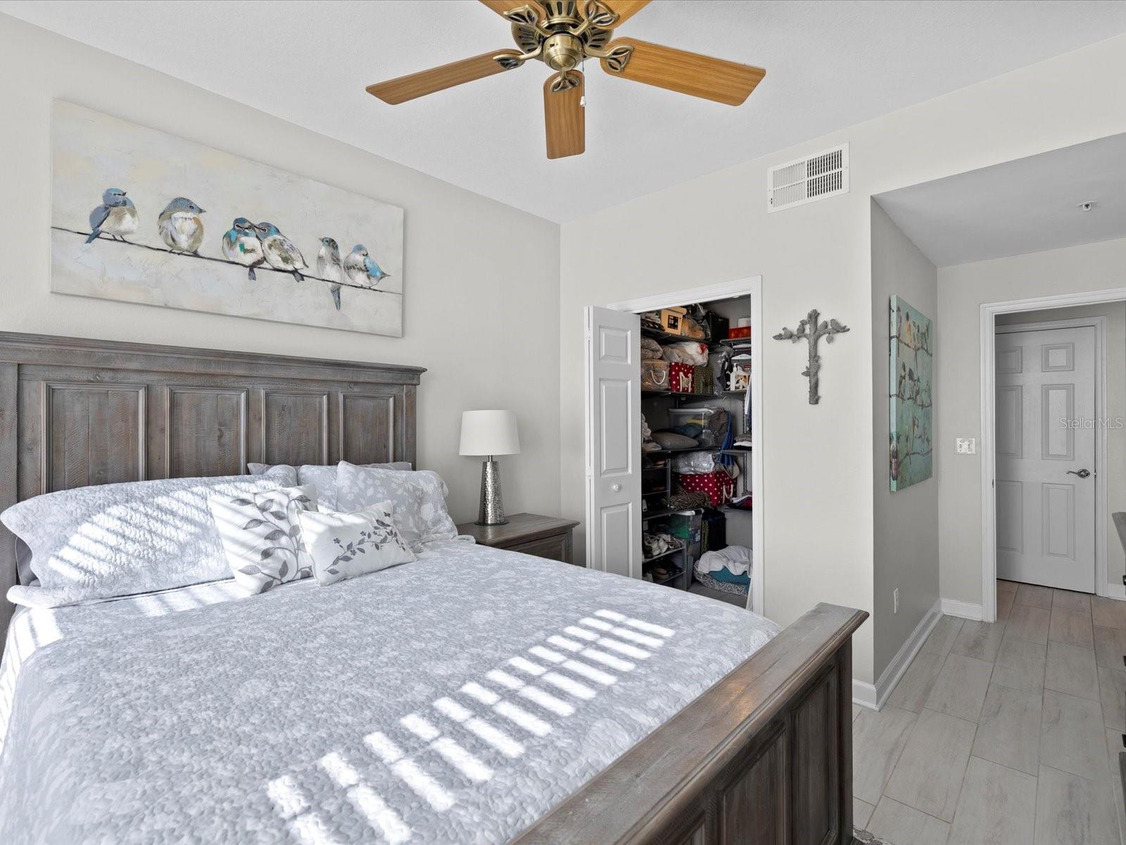 Primary Suite with Walk in closet