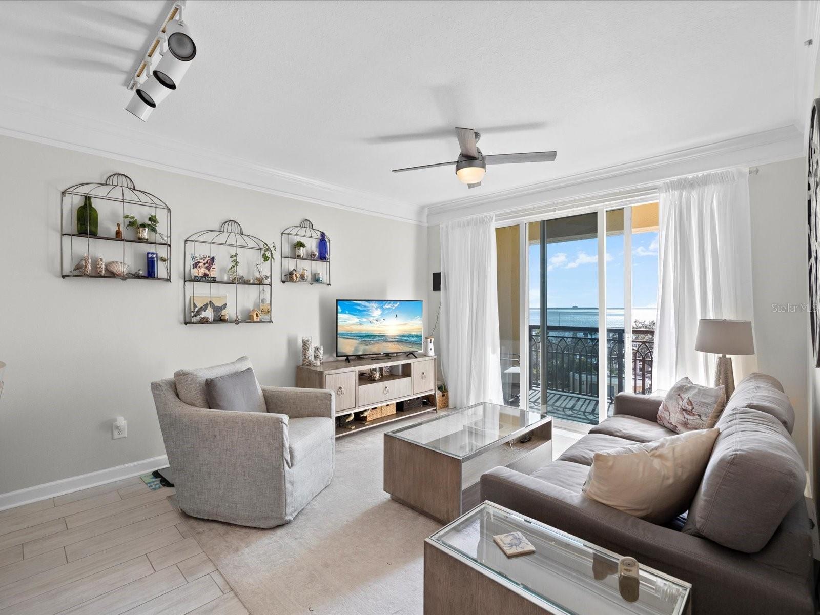 Living Area and Balcony