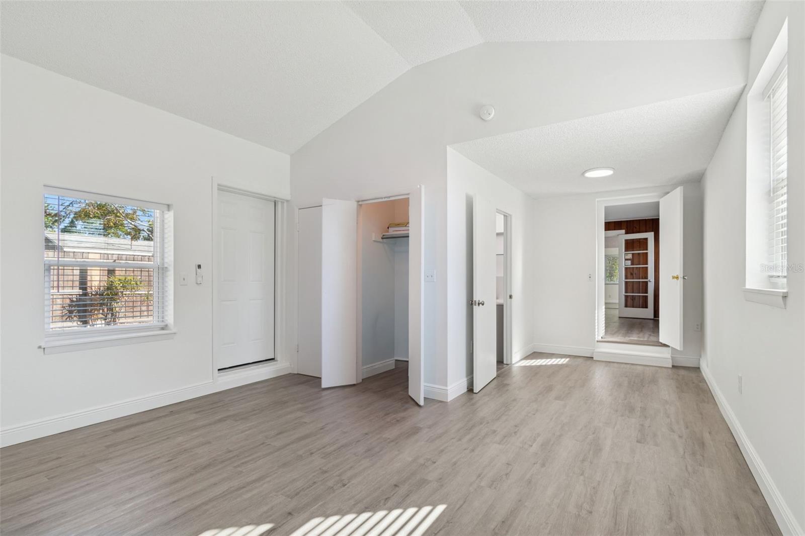 Spacious primary bedroom