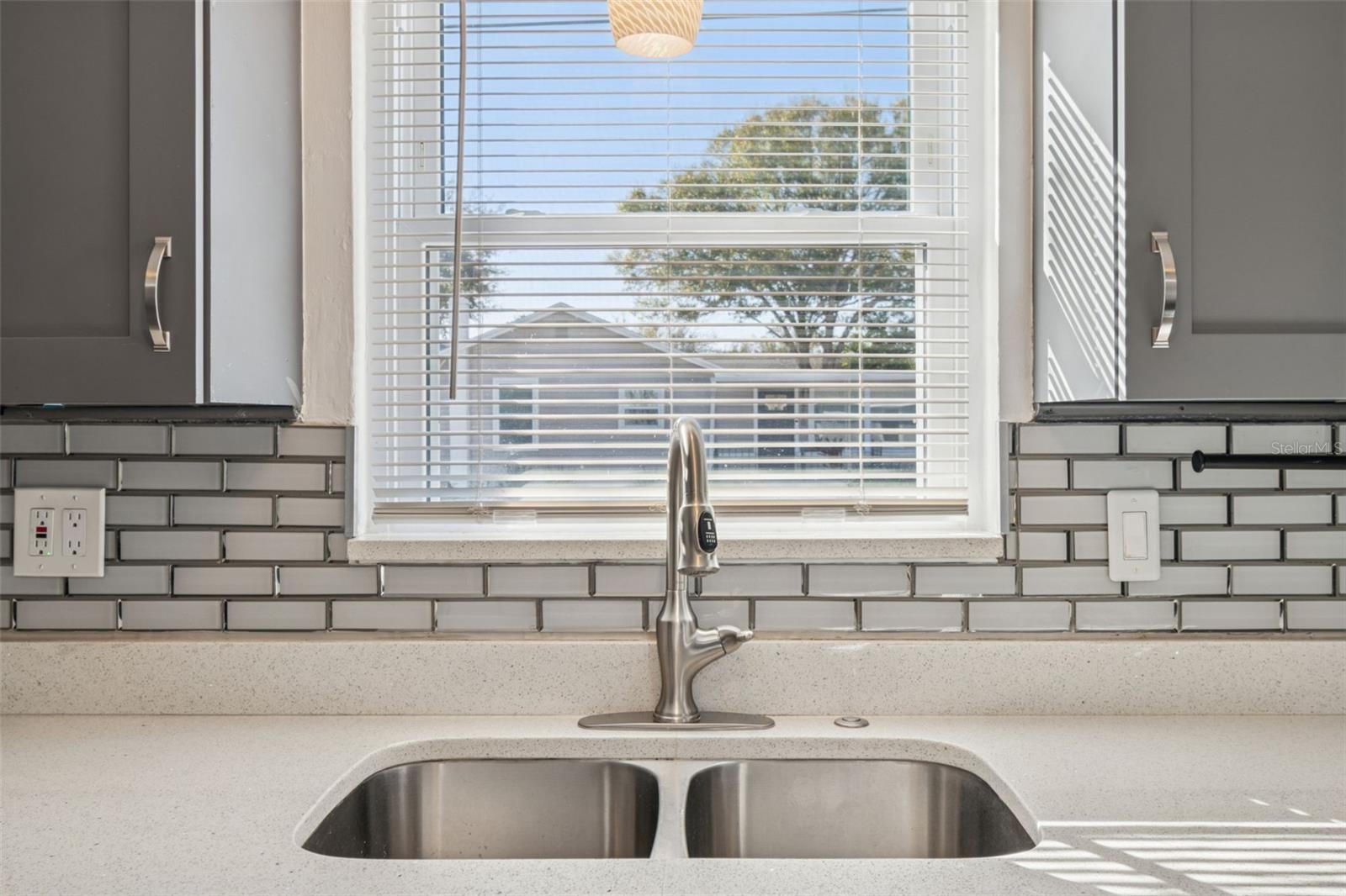 Window over kitchen sink