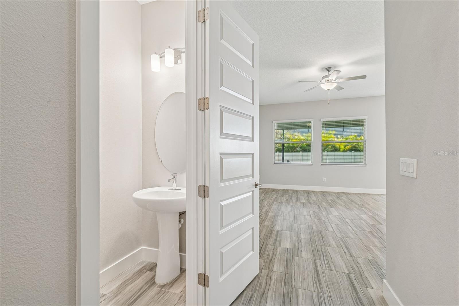 Downstairs Powder Bathroom