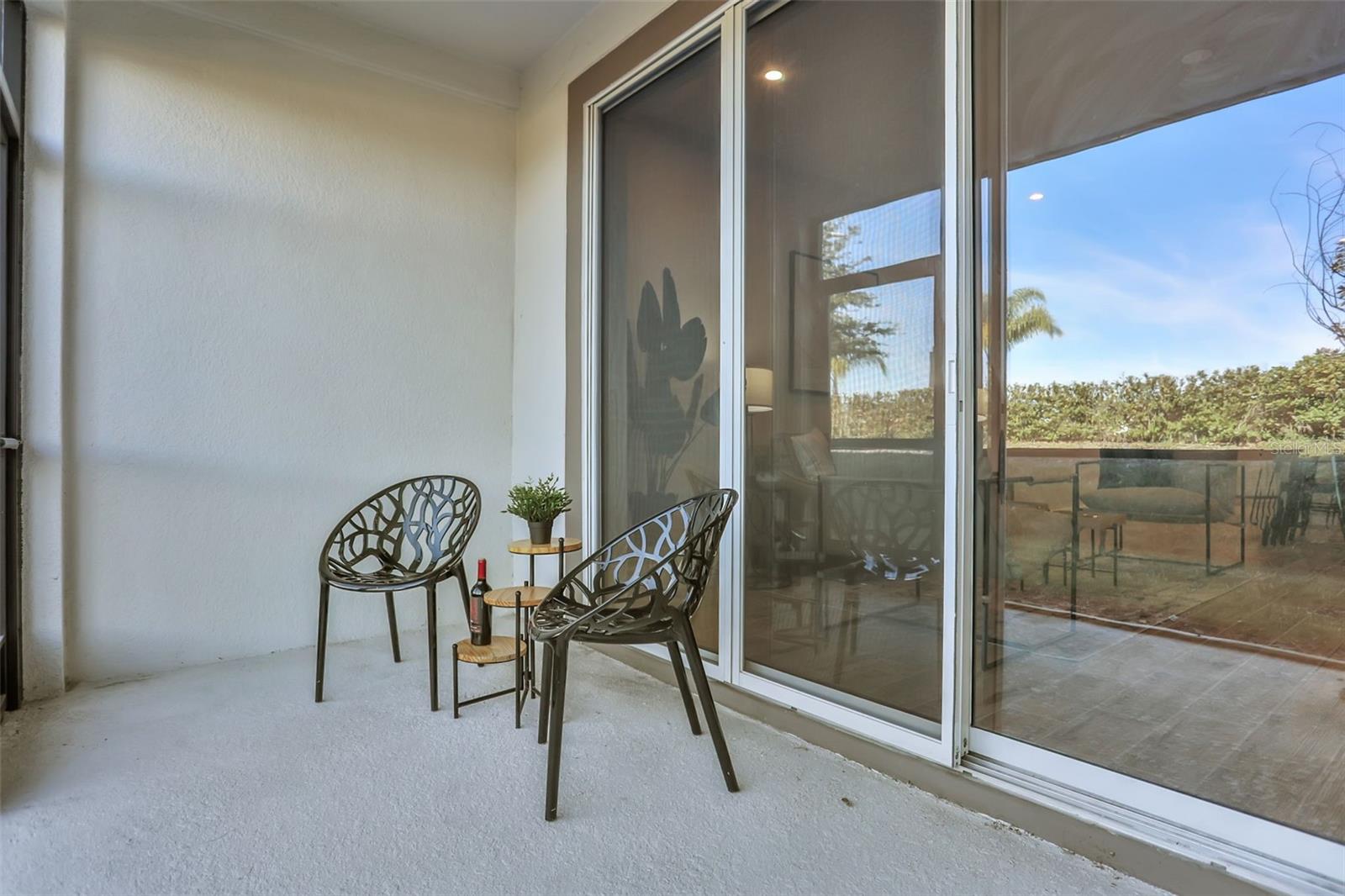 Screened & Covered back patio