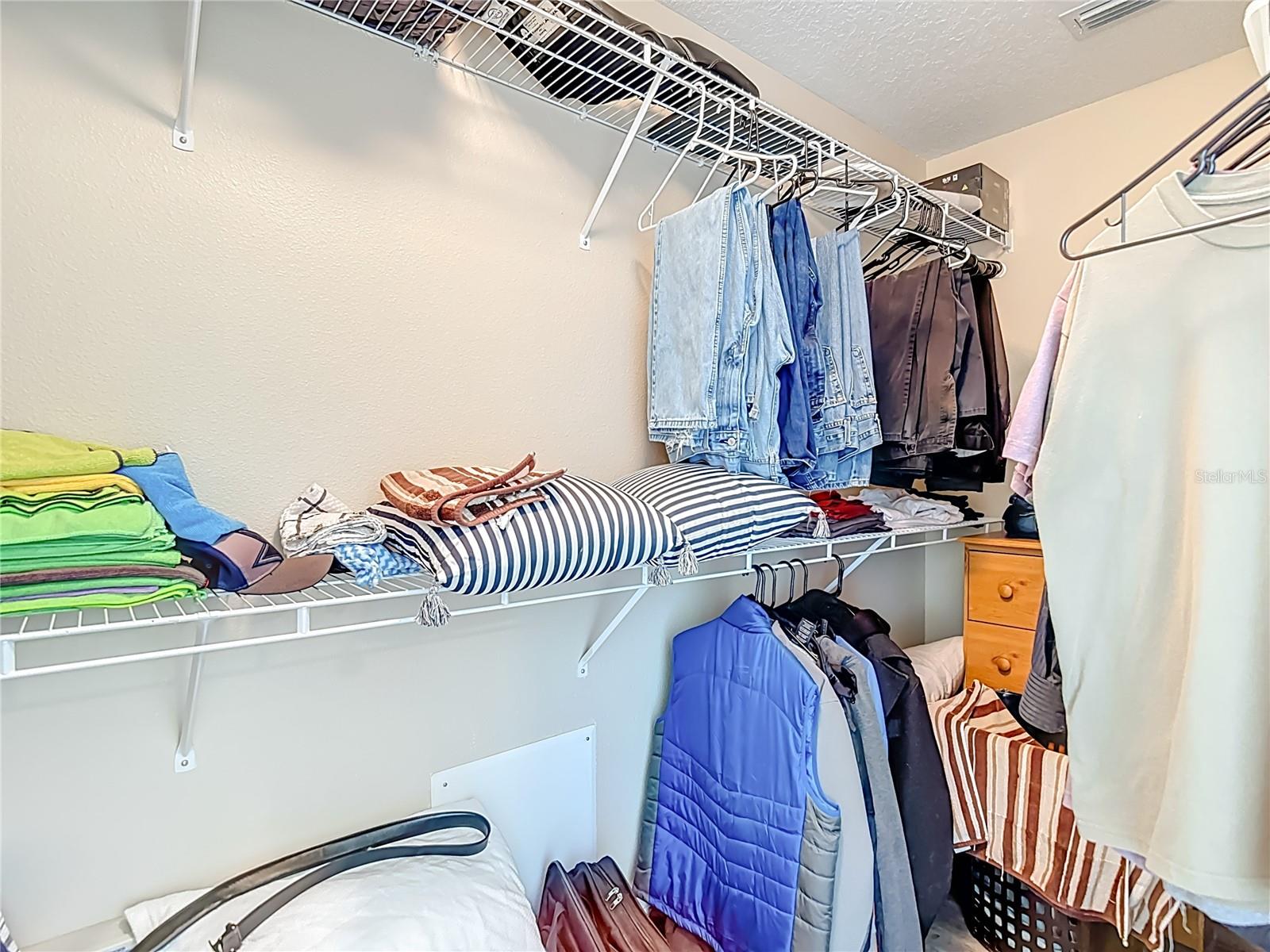 Large walk-in closet