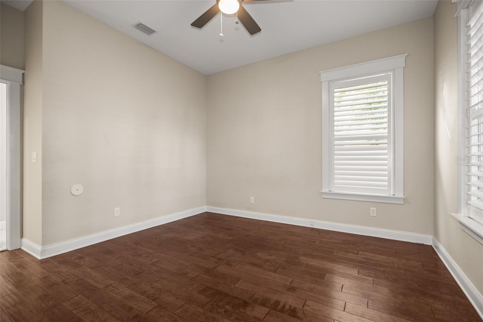 Virtually Staged Bedroom on 1st Floor