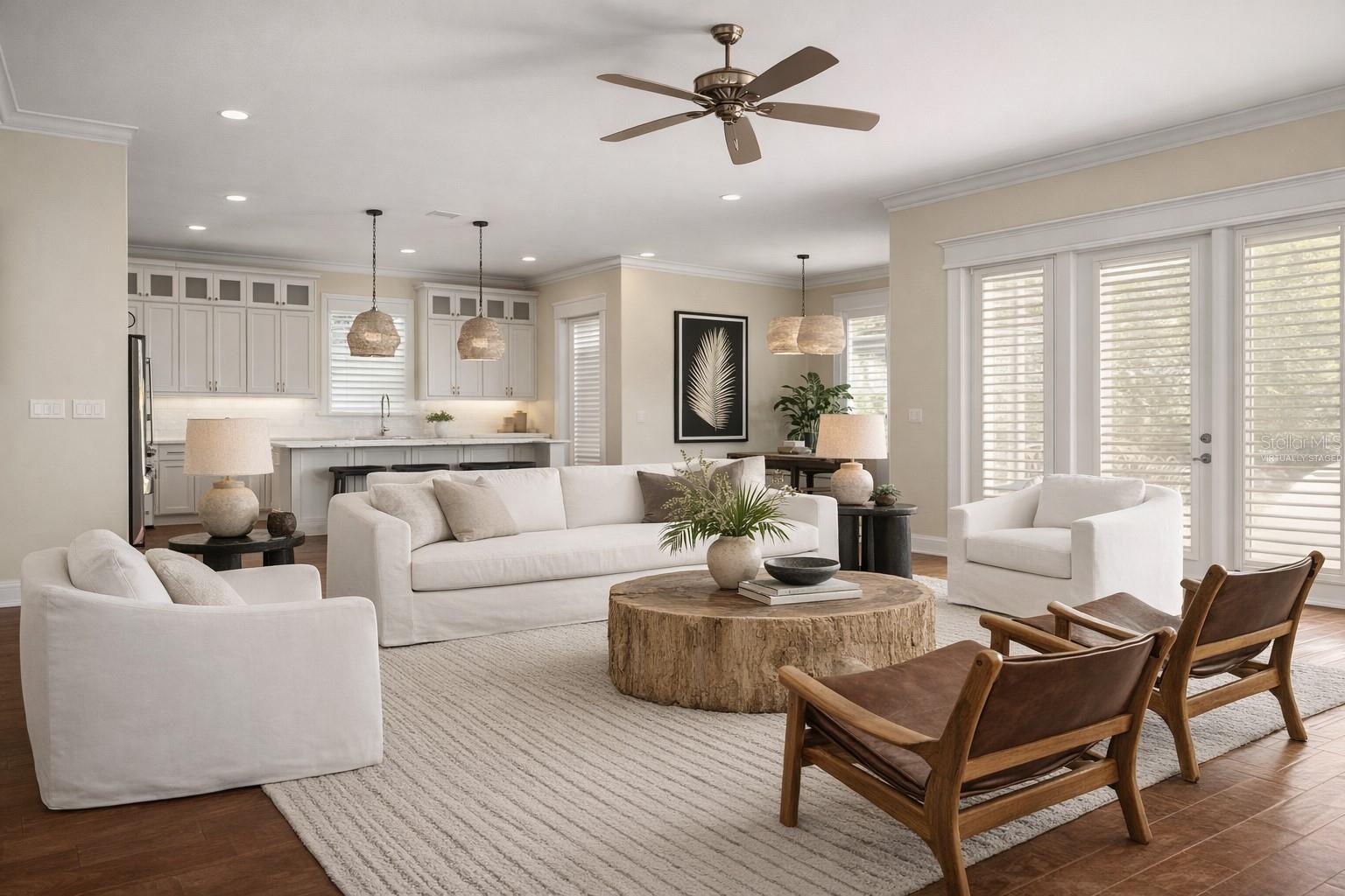 Virtually Staged. Open Concept Main Living Area