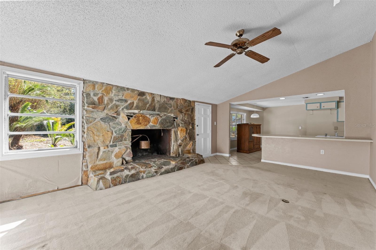 Family Room is open to the Kitchen