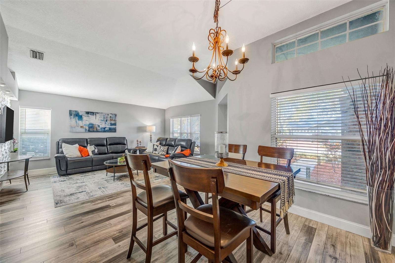 Living & dining rooms