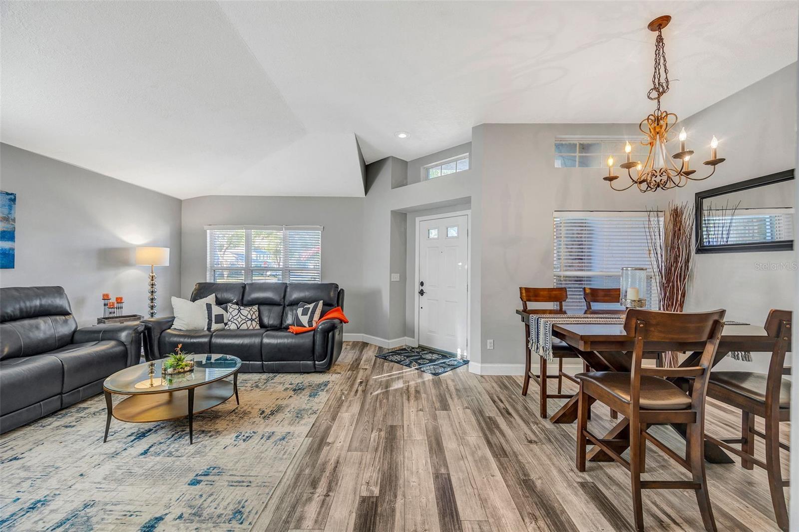 Living & dining rooms