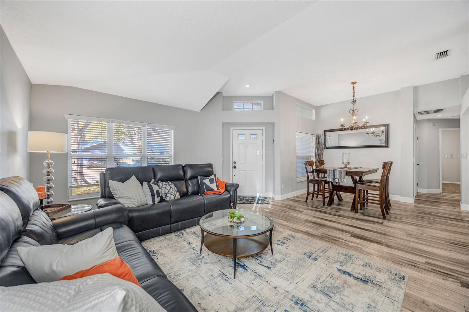 Living & dining rooms