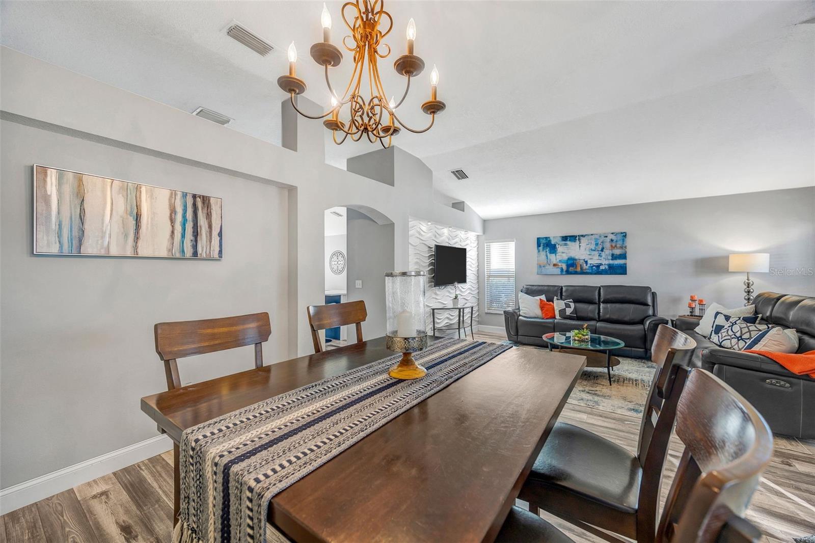 Living & dining rooms