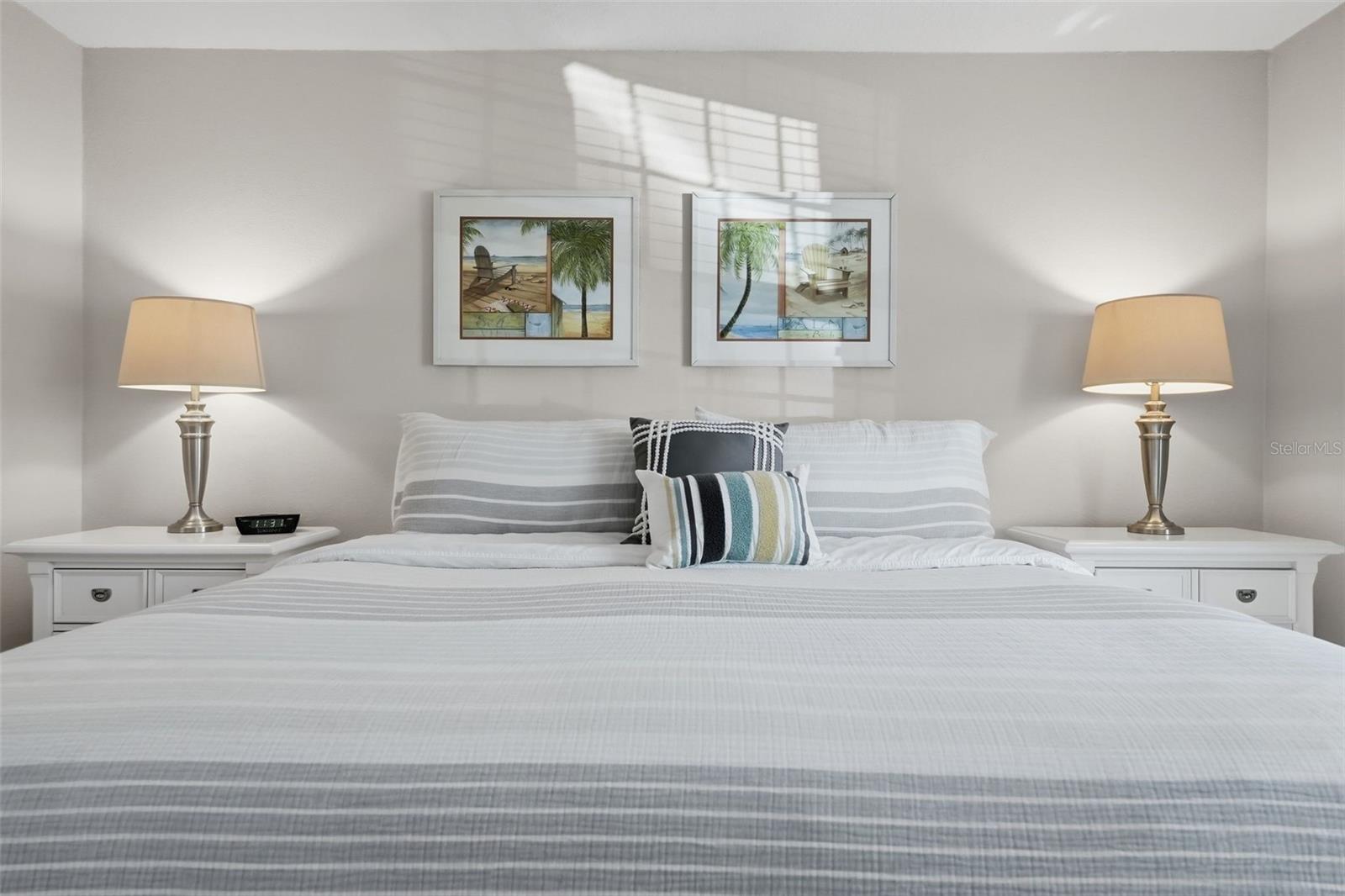 MASTER BEDROOM EASILY FITS KINGSIZE BED