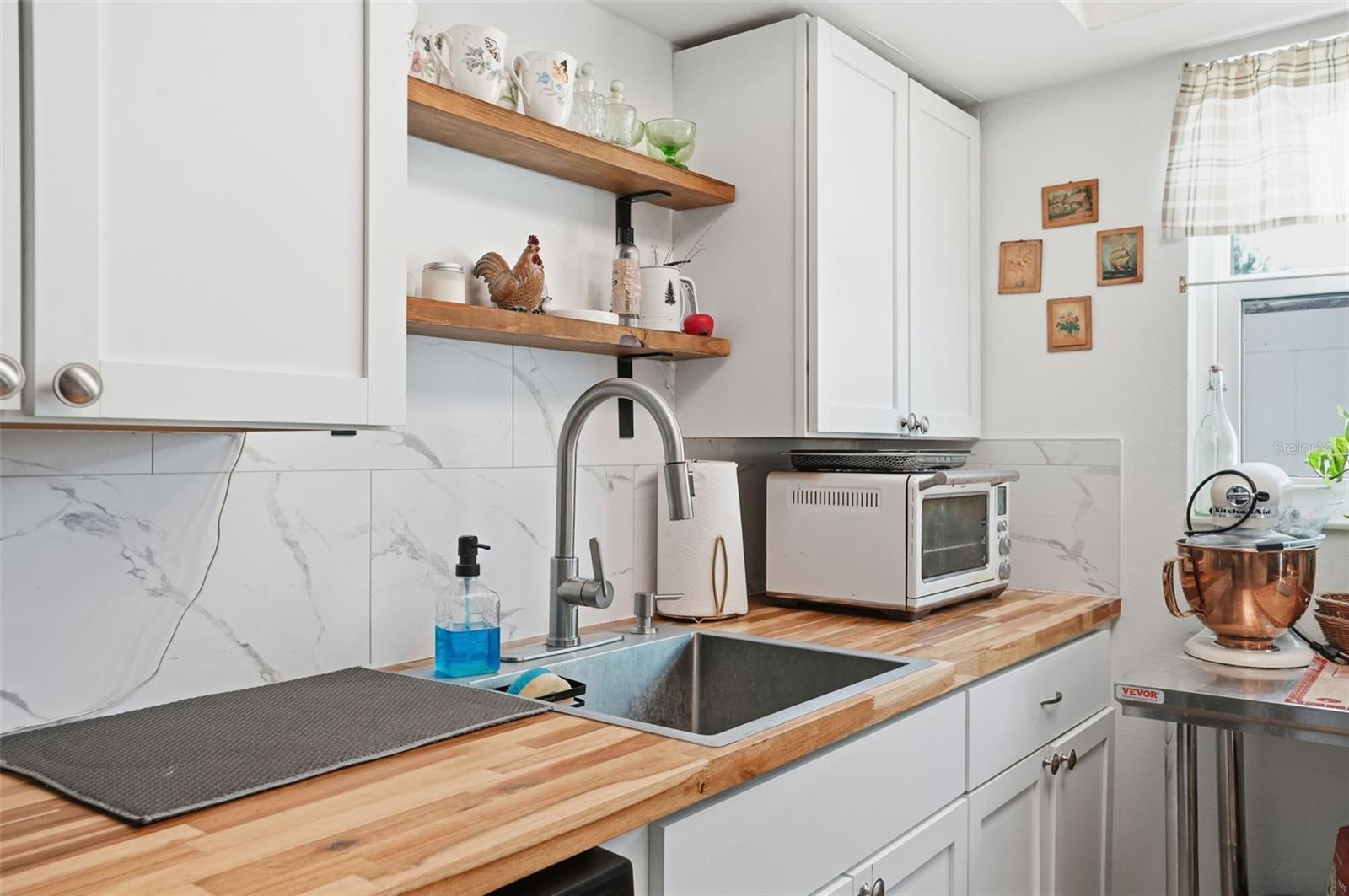 Butcher Block, DEEP Sink, and Lots of Storage!!