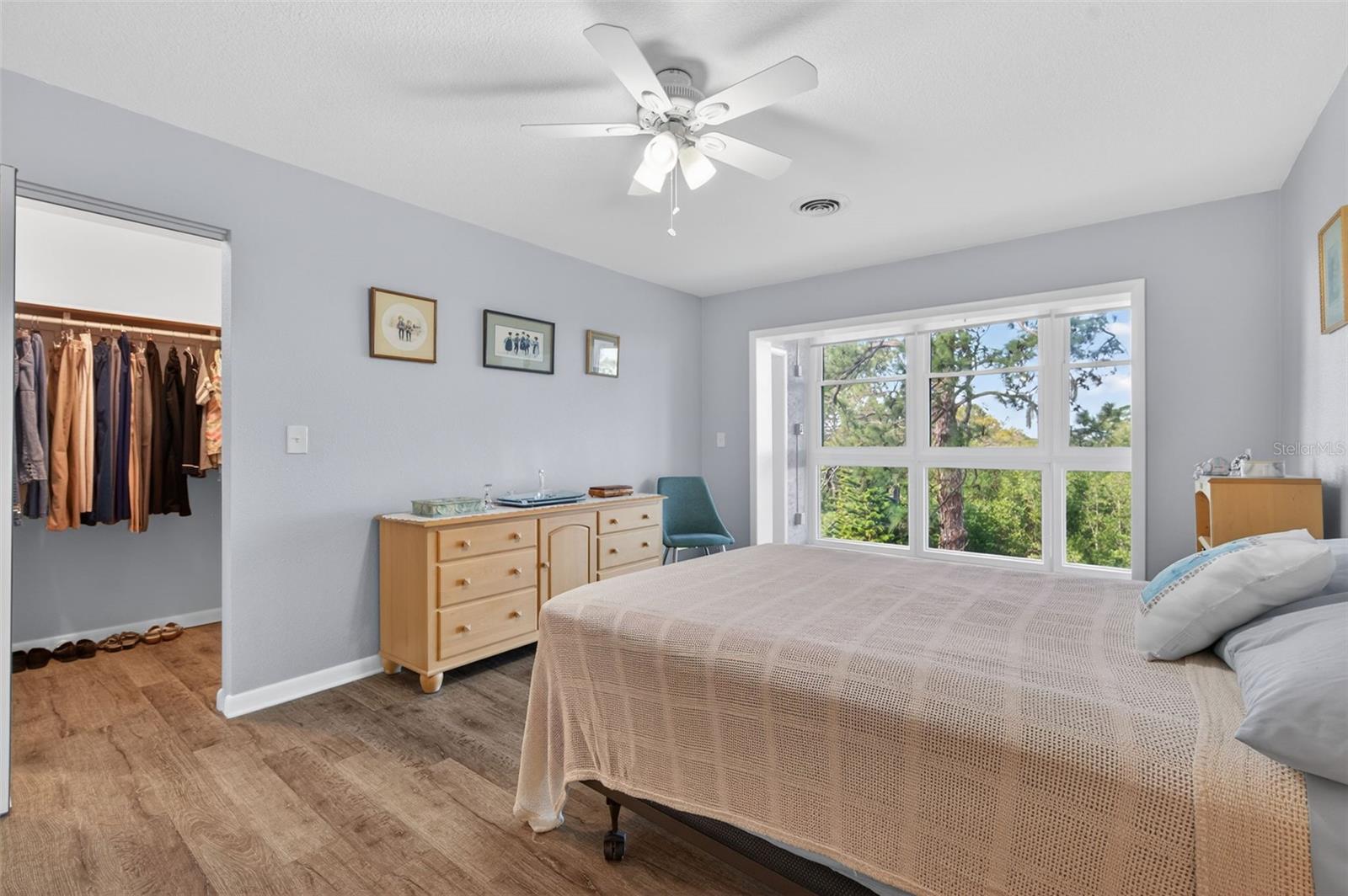 Primary Bedroom - w/walk-in closet