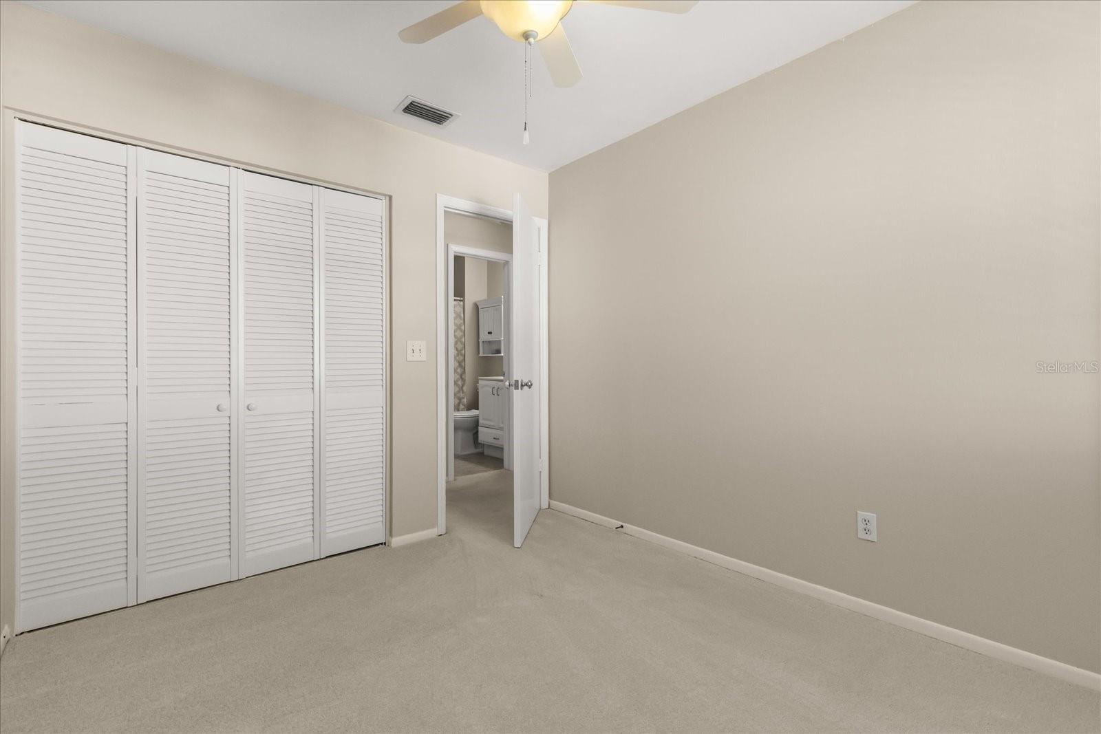 2nd bdrm w/guest bath right across the hall