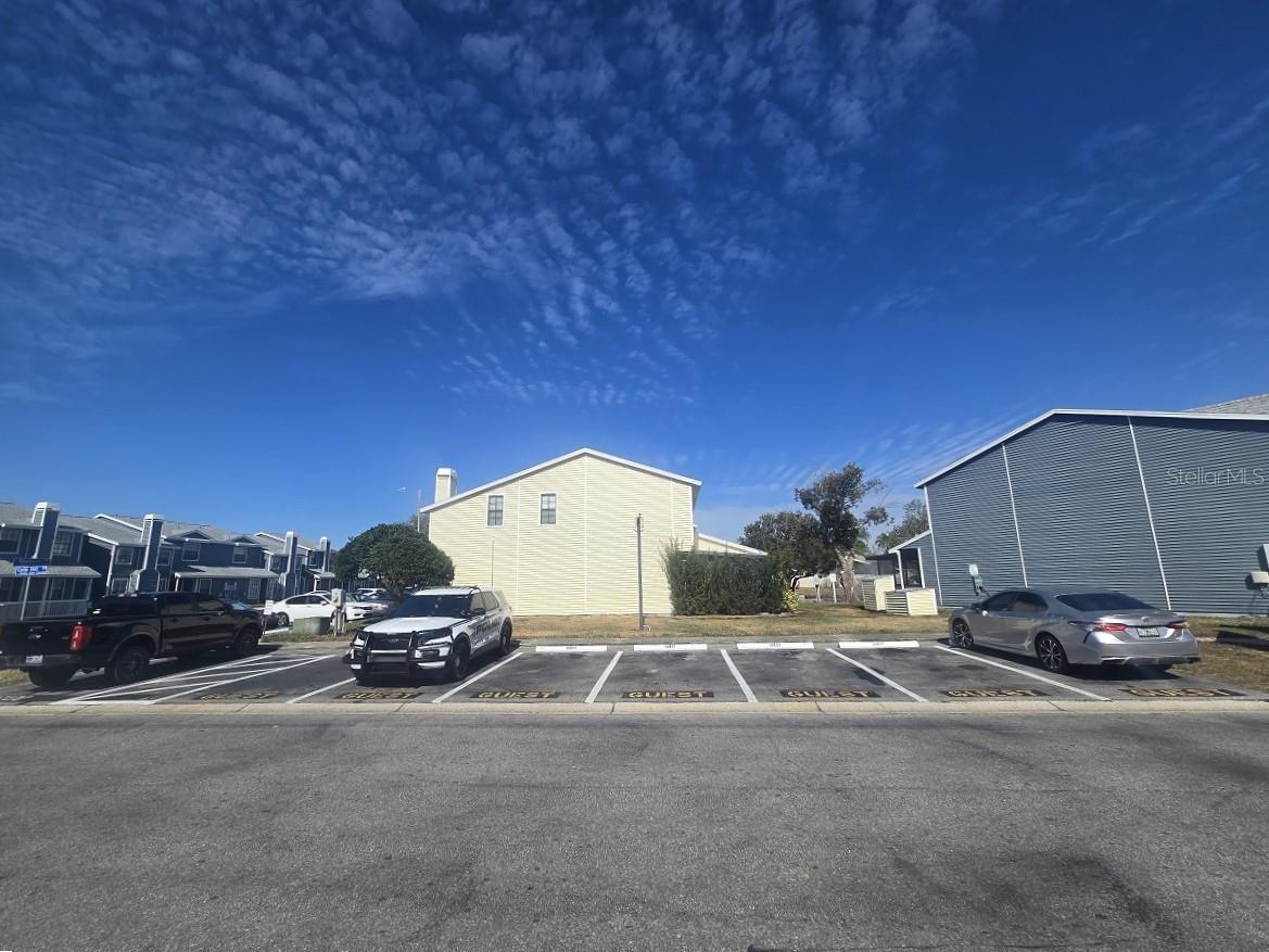 plenty of guest parking