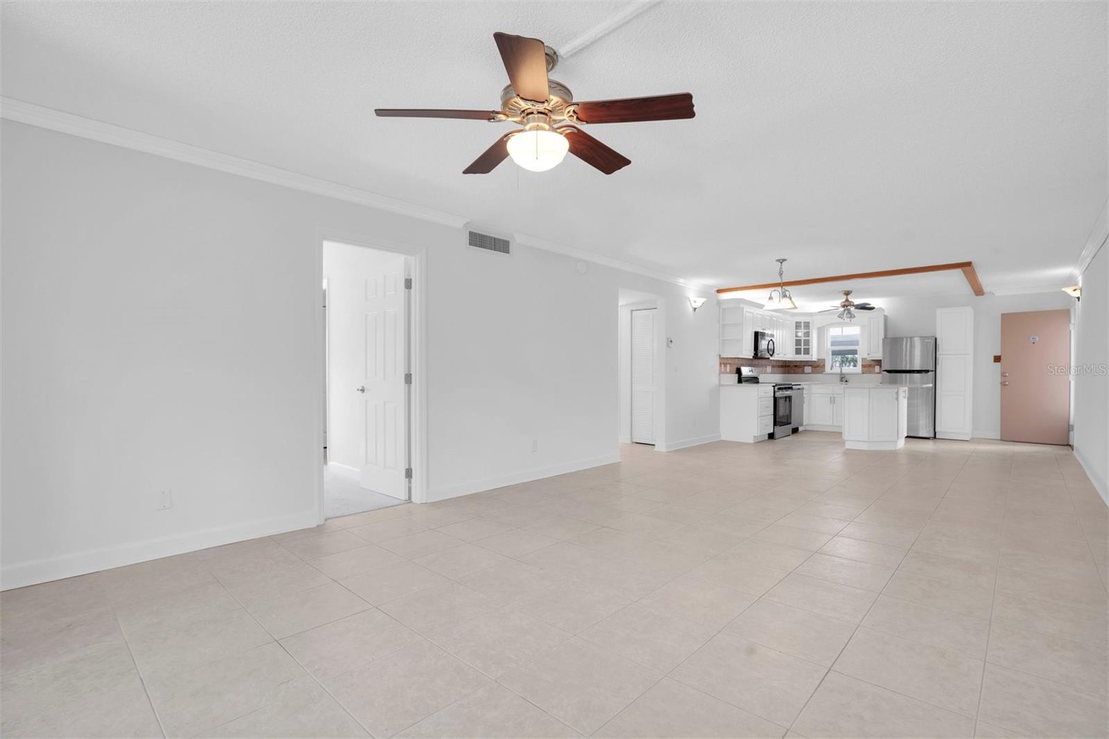 OPEN LIVING SPACE WITH 1170 SQ FT TOTAL