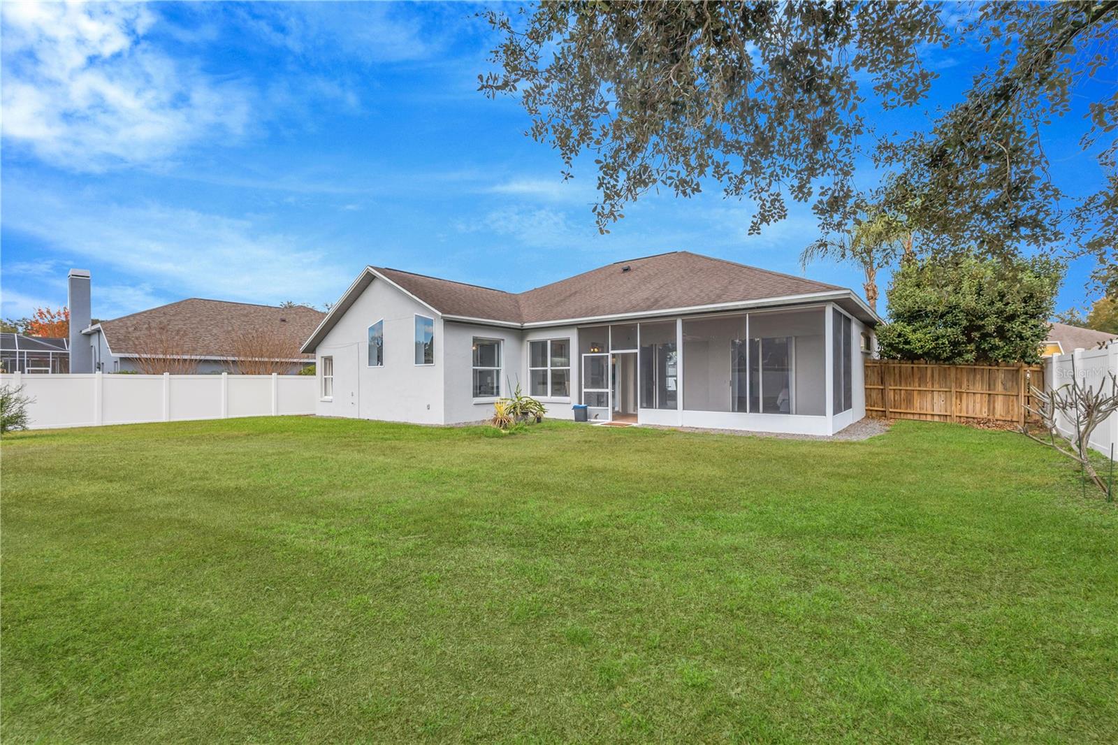 There is plenty of space to add a pool or design your dream outdoor oasis. Possibilities are endless.