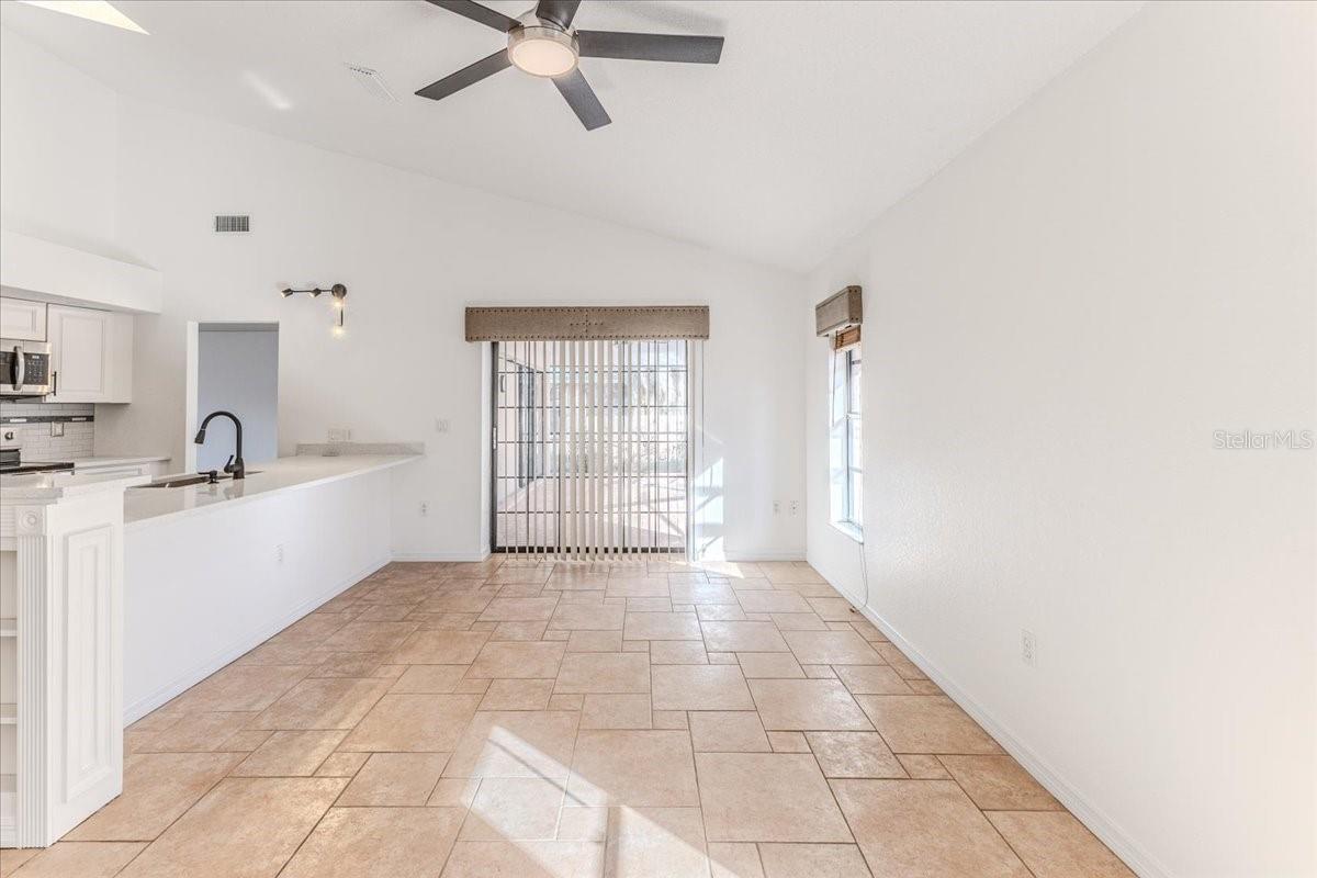 Family Room With Access To Pool Area