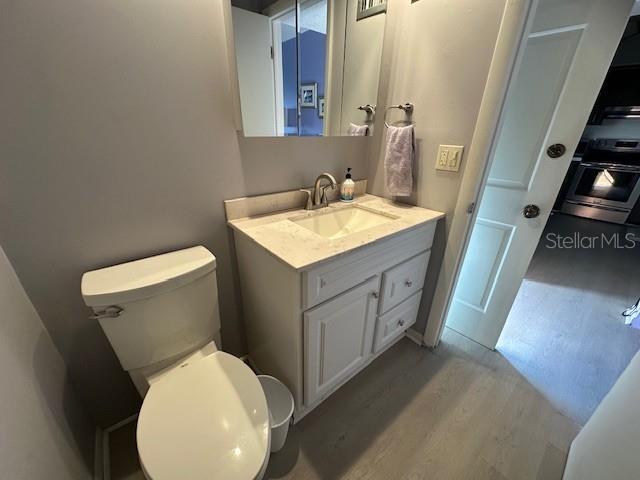 Remodeled half bath