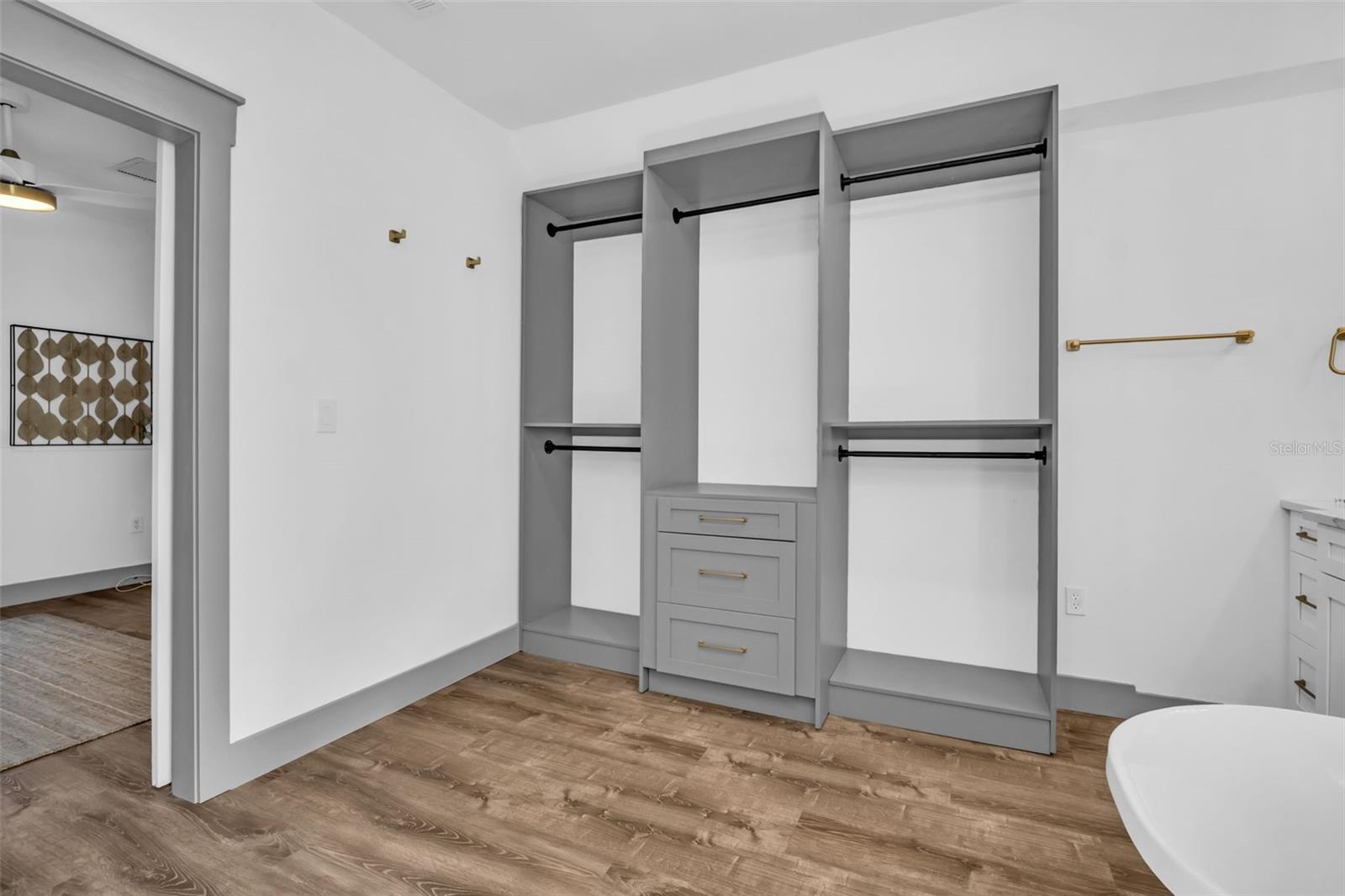 Primary Bathroom w/ custom walk in closet