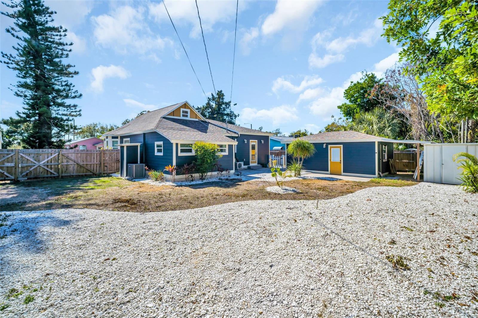 Grand Backyard on double lot