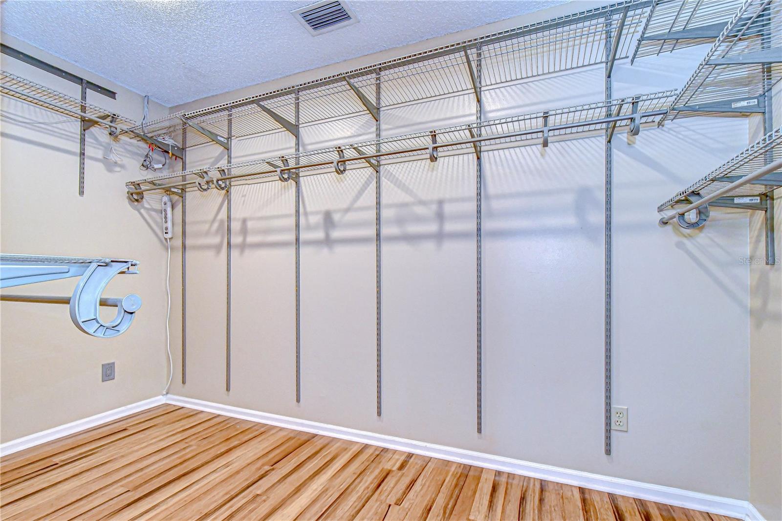 Huge closet for extra storage!