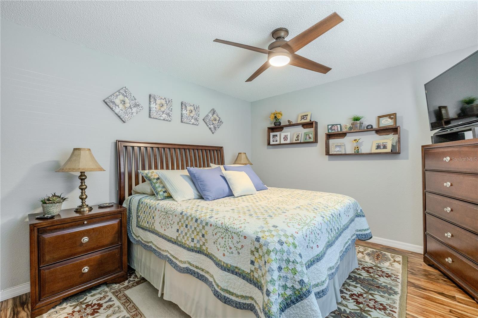 Bedroom 2 showcasing its comfortable proportions, neutral tones, and natural light—ideal for guests, a home office, or hobby space.