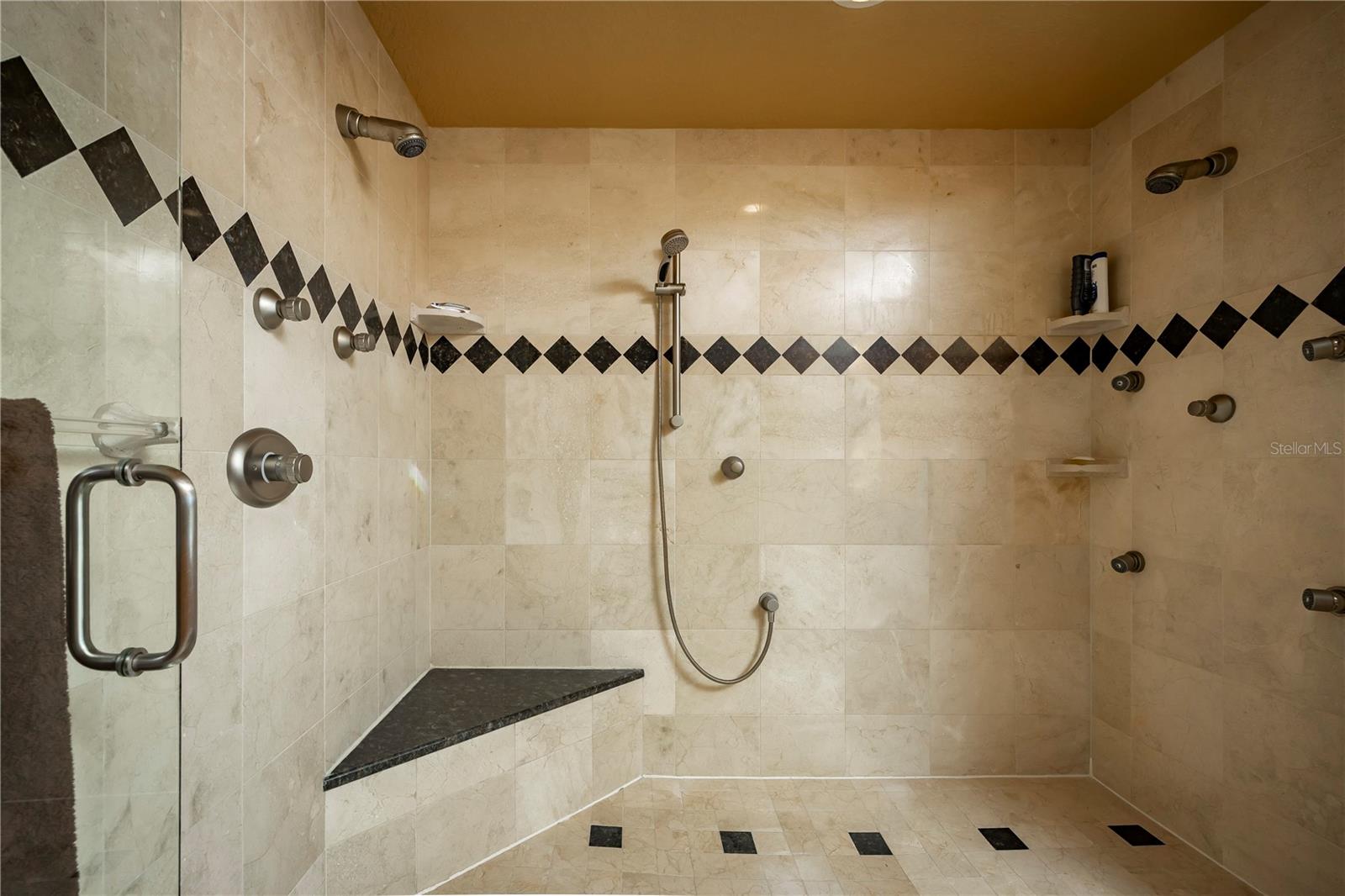 Triple Shower-Head Shower - Primary Bath