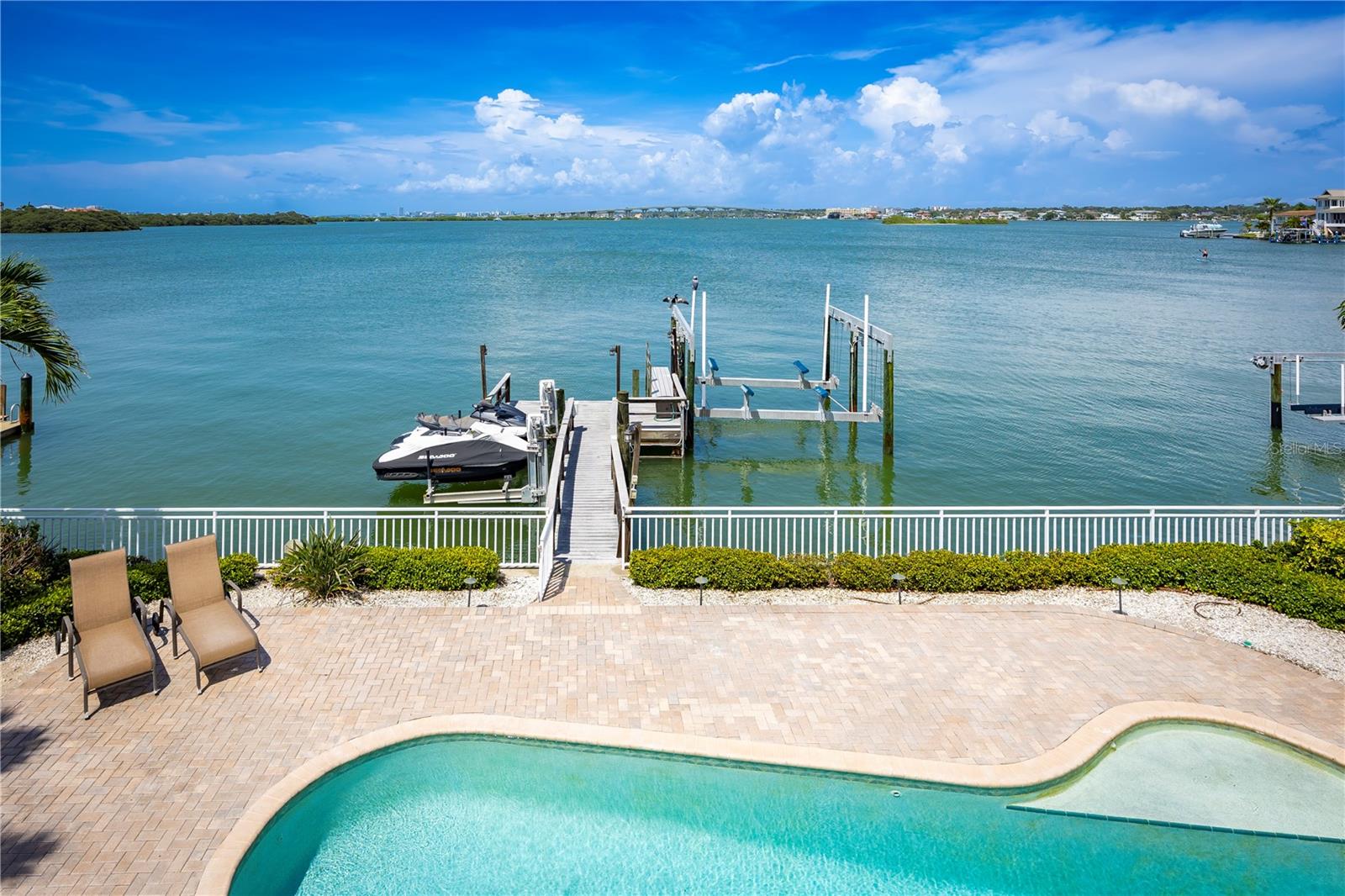 Dock, Lifts and Pool