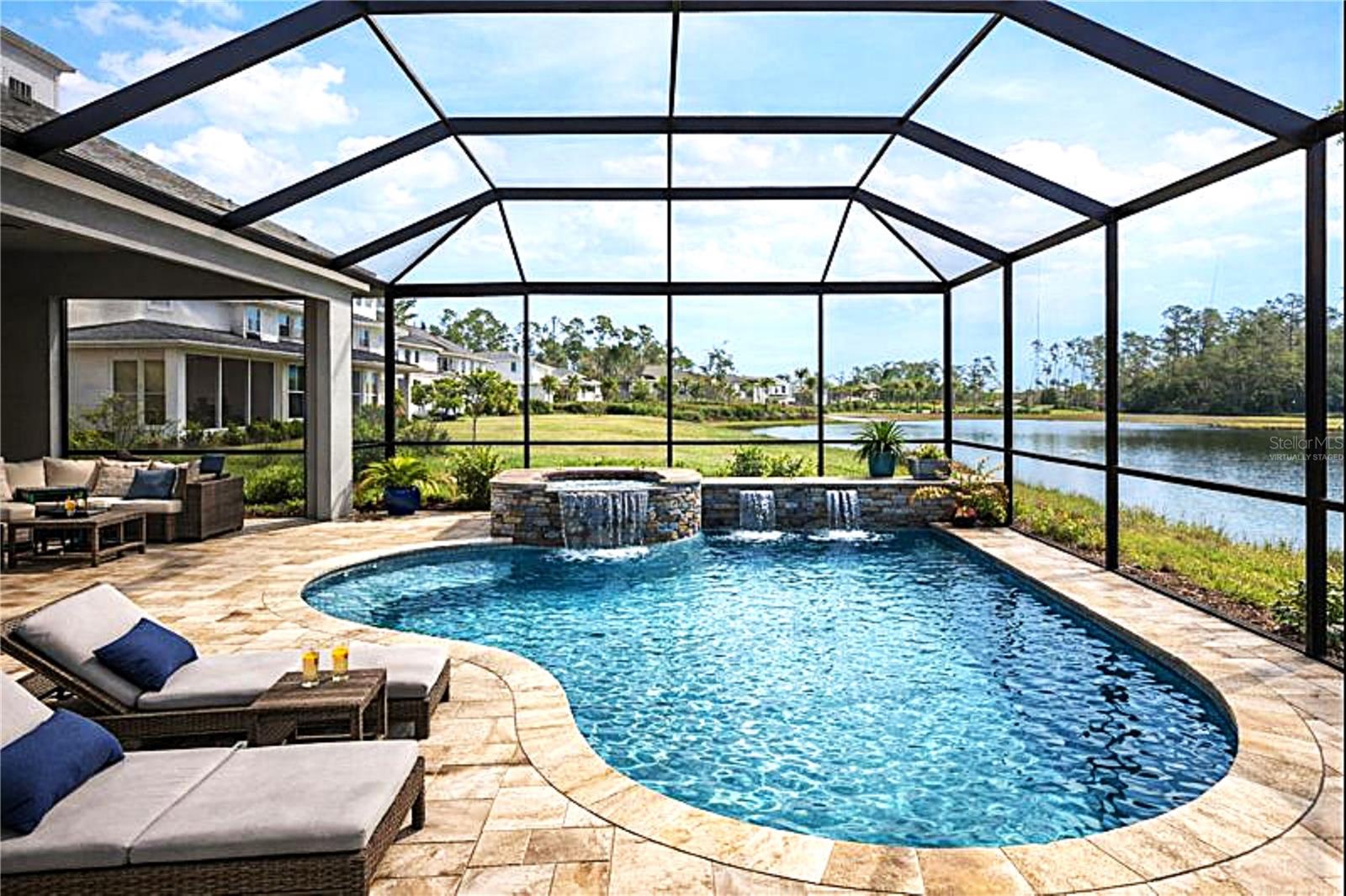 Virtually Staged - Imagine Your Custom Pool with this Stunning View (Virtual)
