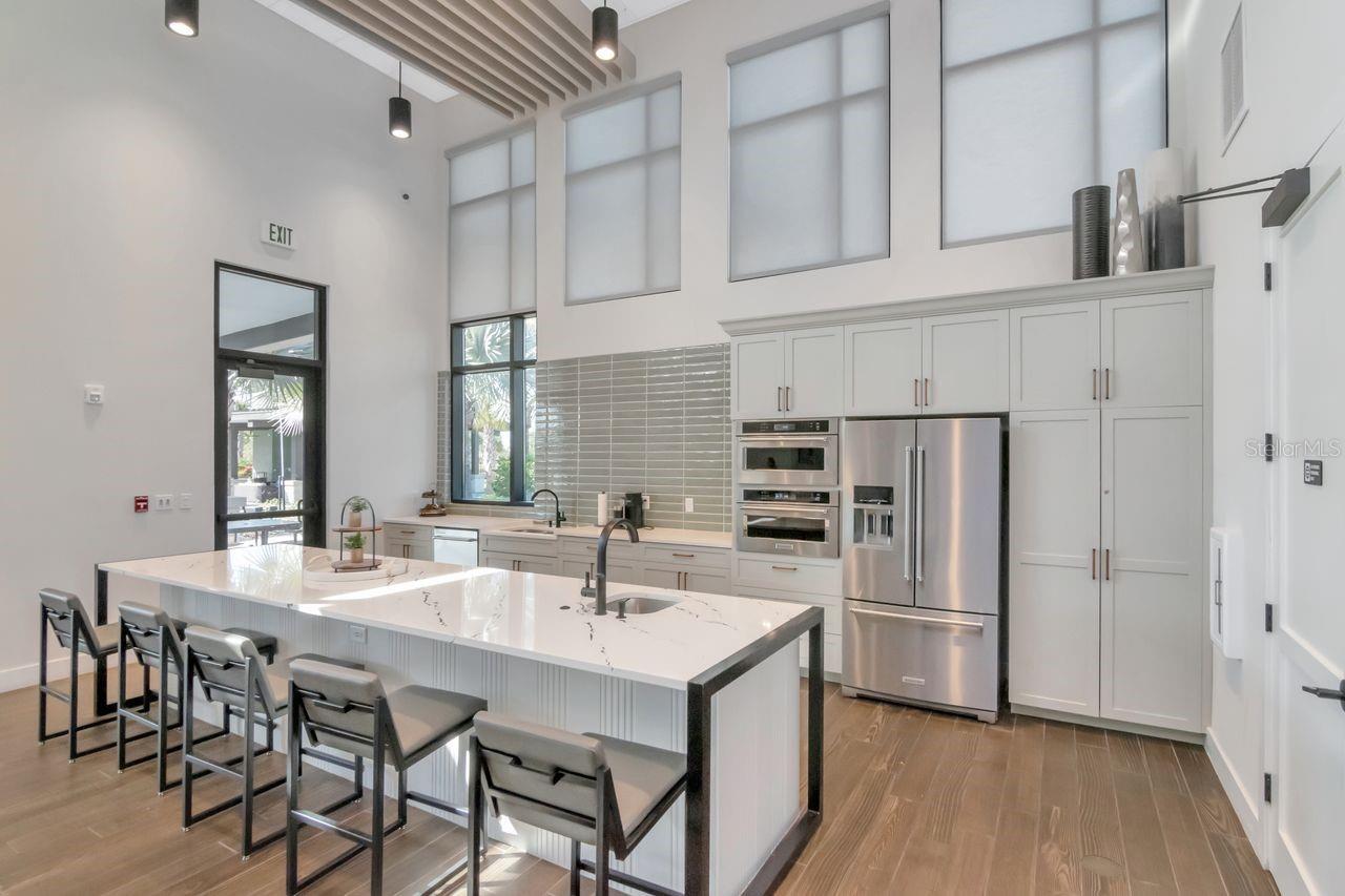 Amenity Center - Kitchen Space