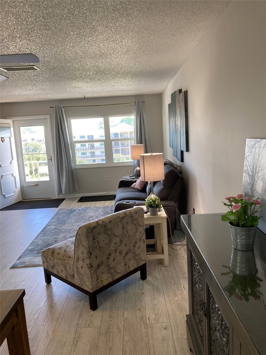 Living room-dining area