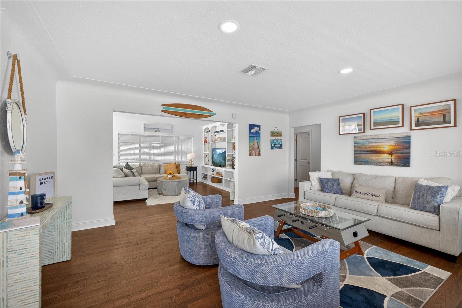 Entrance and Family Room