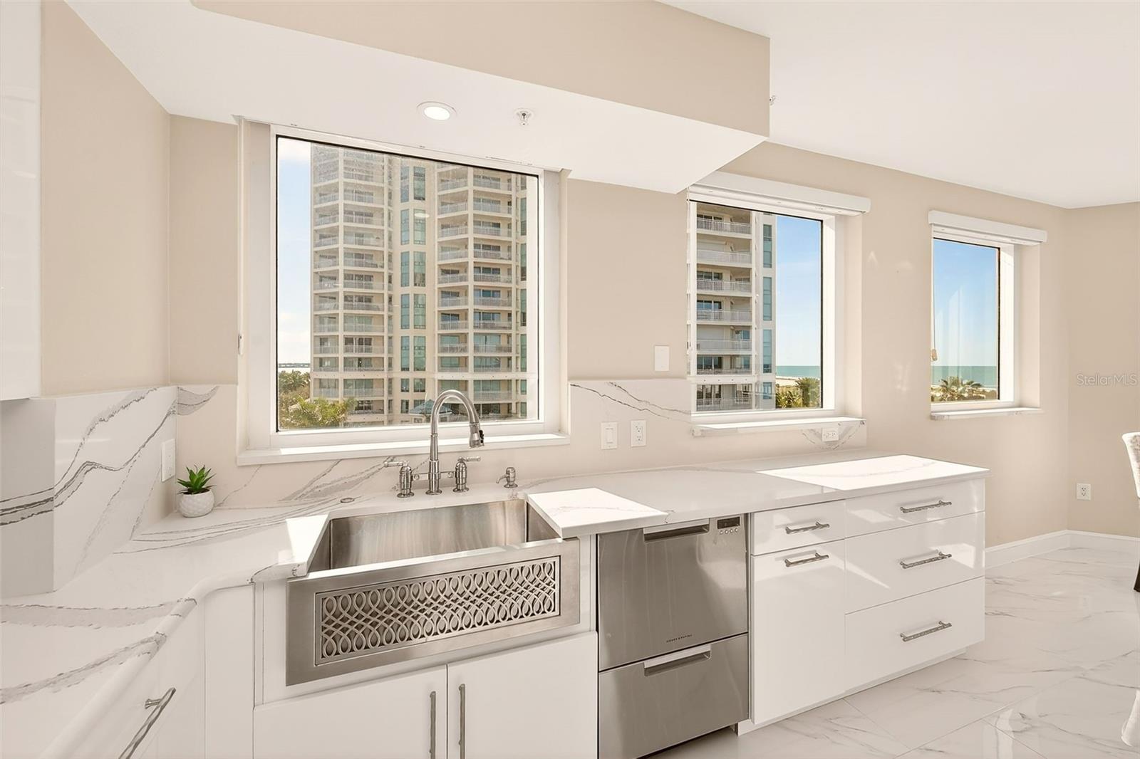 Three large impact windows allow for amazing natural light.