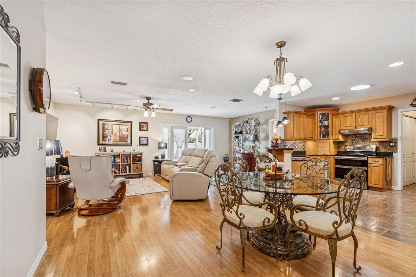 Open Concept Living/Dining/Kitchen