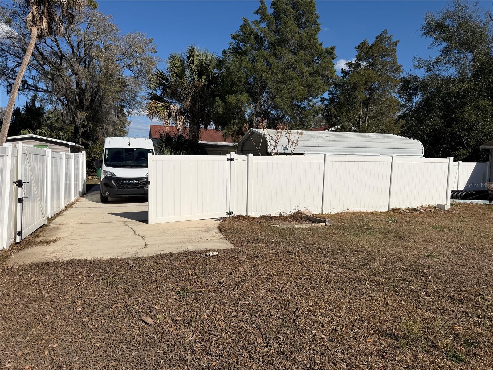 More property in the back