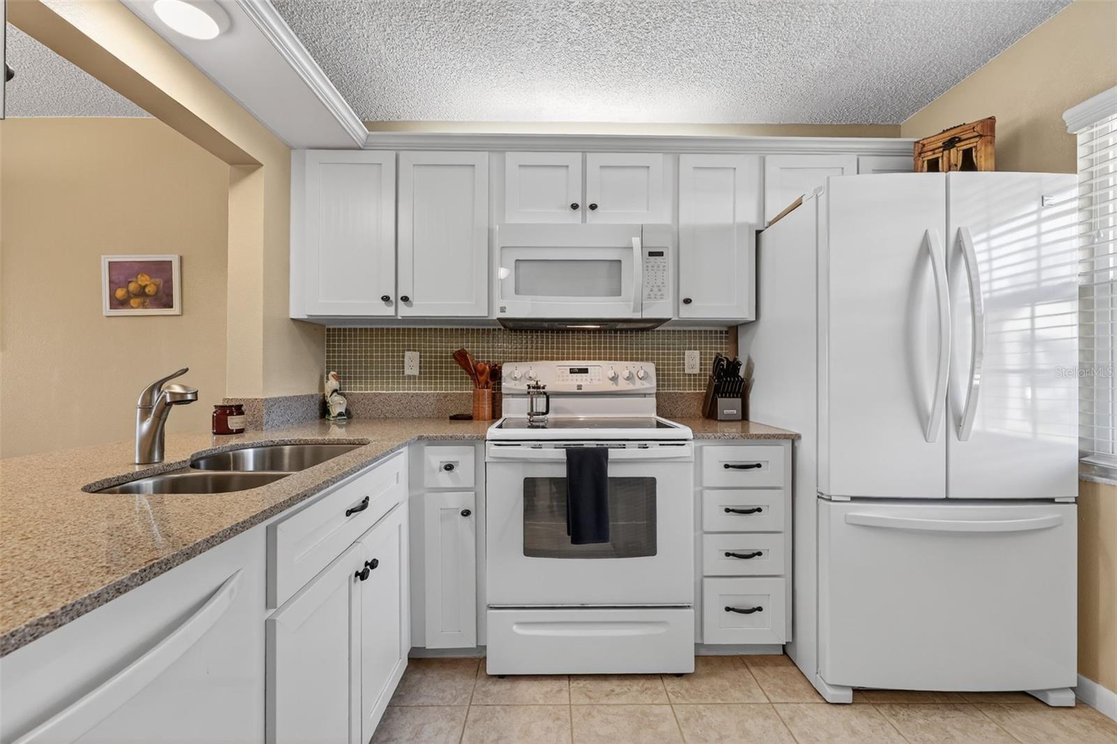 Welcome to your kitchen with With plenty of counter space to work