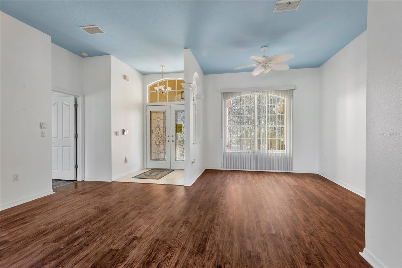 Dining room and Front door