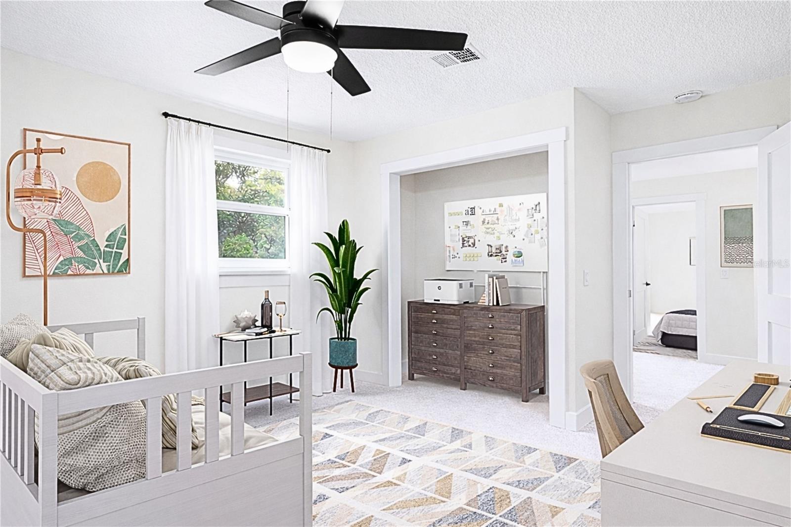 Upstairs Bedroom/Office