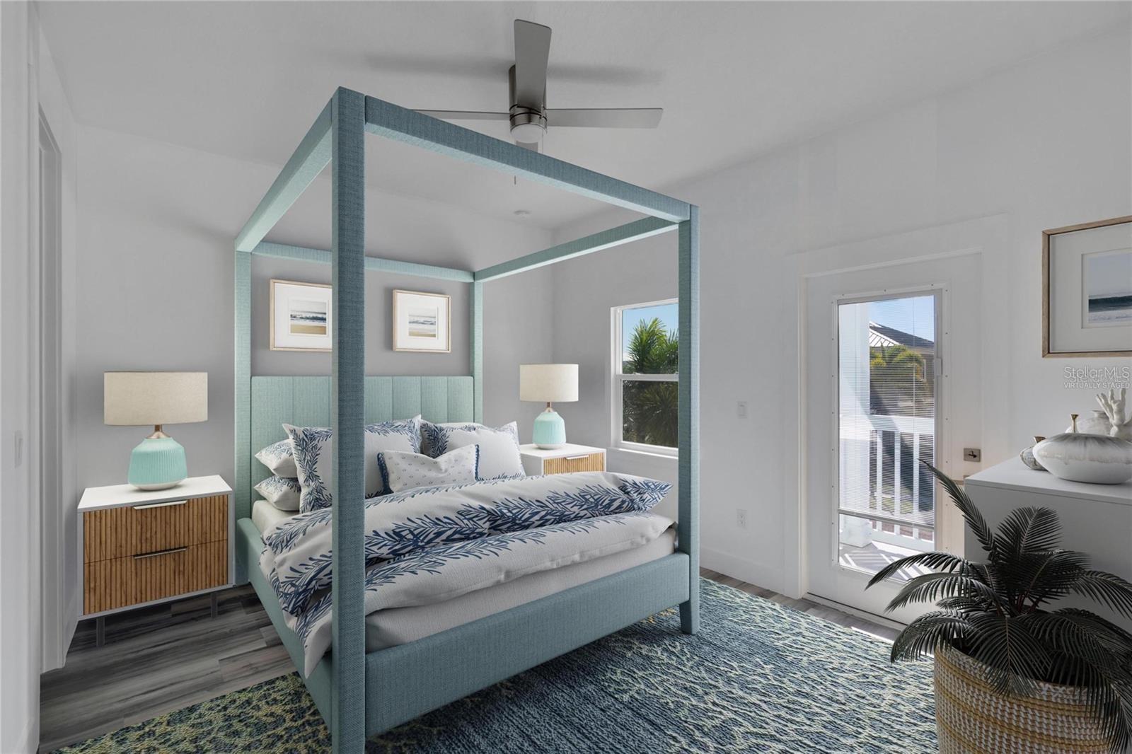 Bedroom 3 virtually staged photo