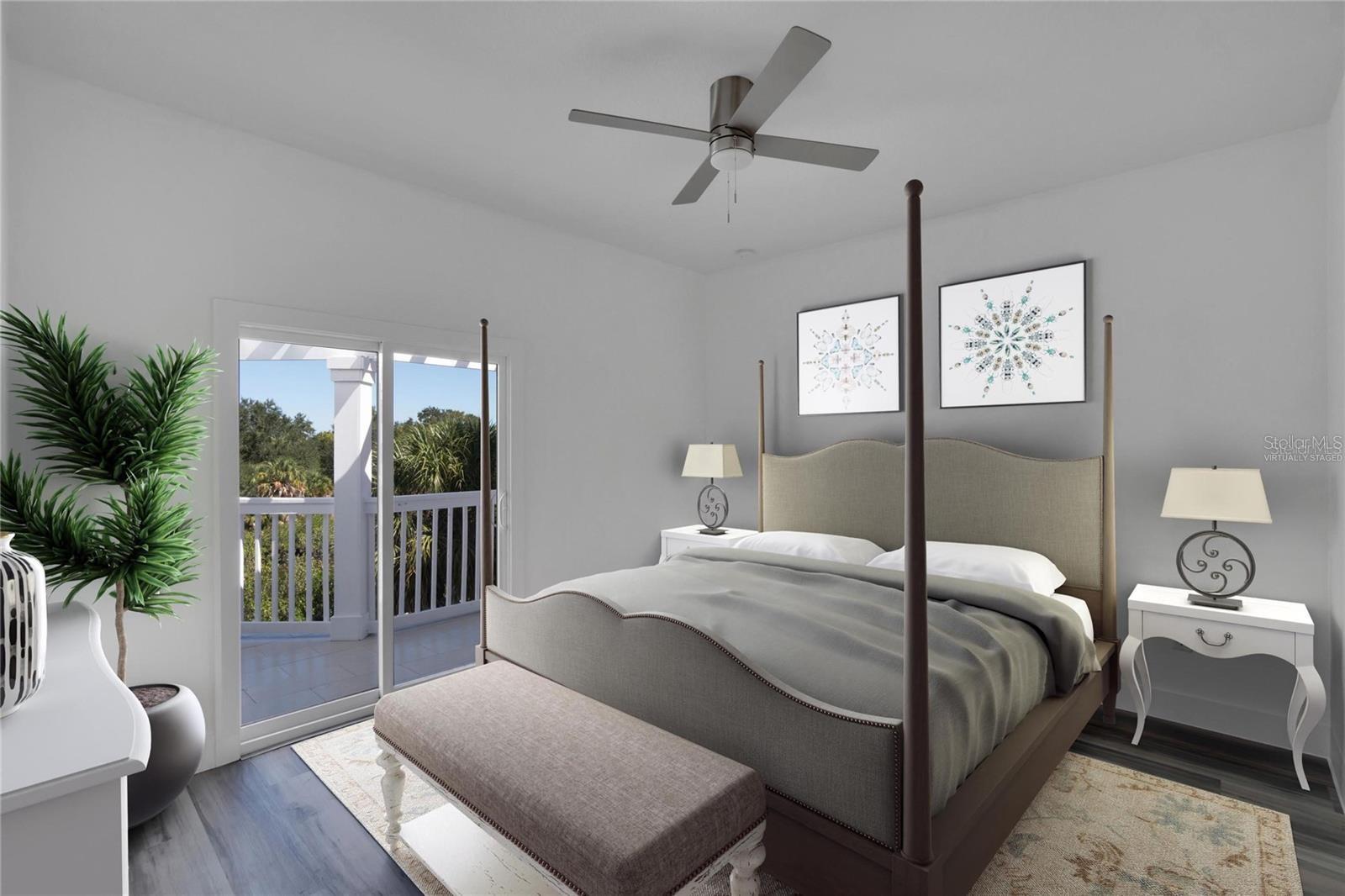 virtually staged photo