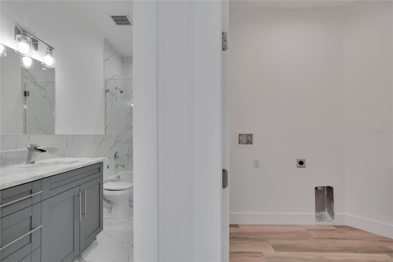 Bath RM & Laundry Rm 2nd Floor For BR 3&4