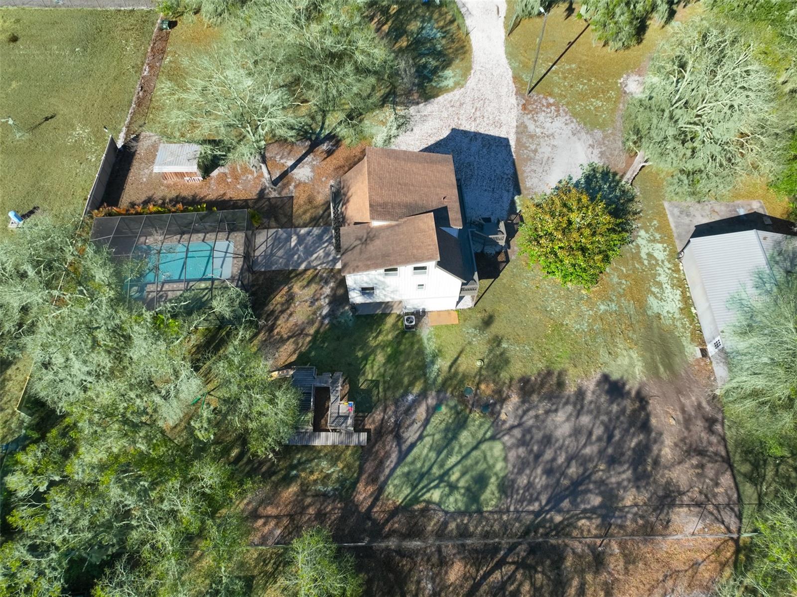 18711 Red Bird Ln - Aerial