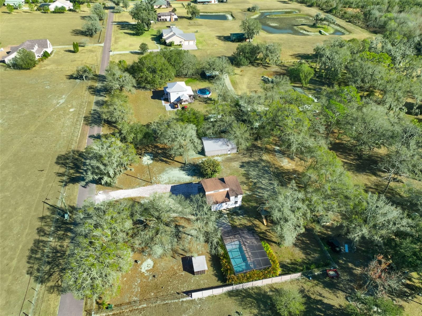 18711 Red Bird Ln - Aerial