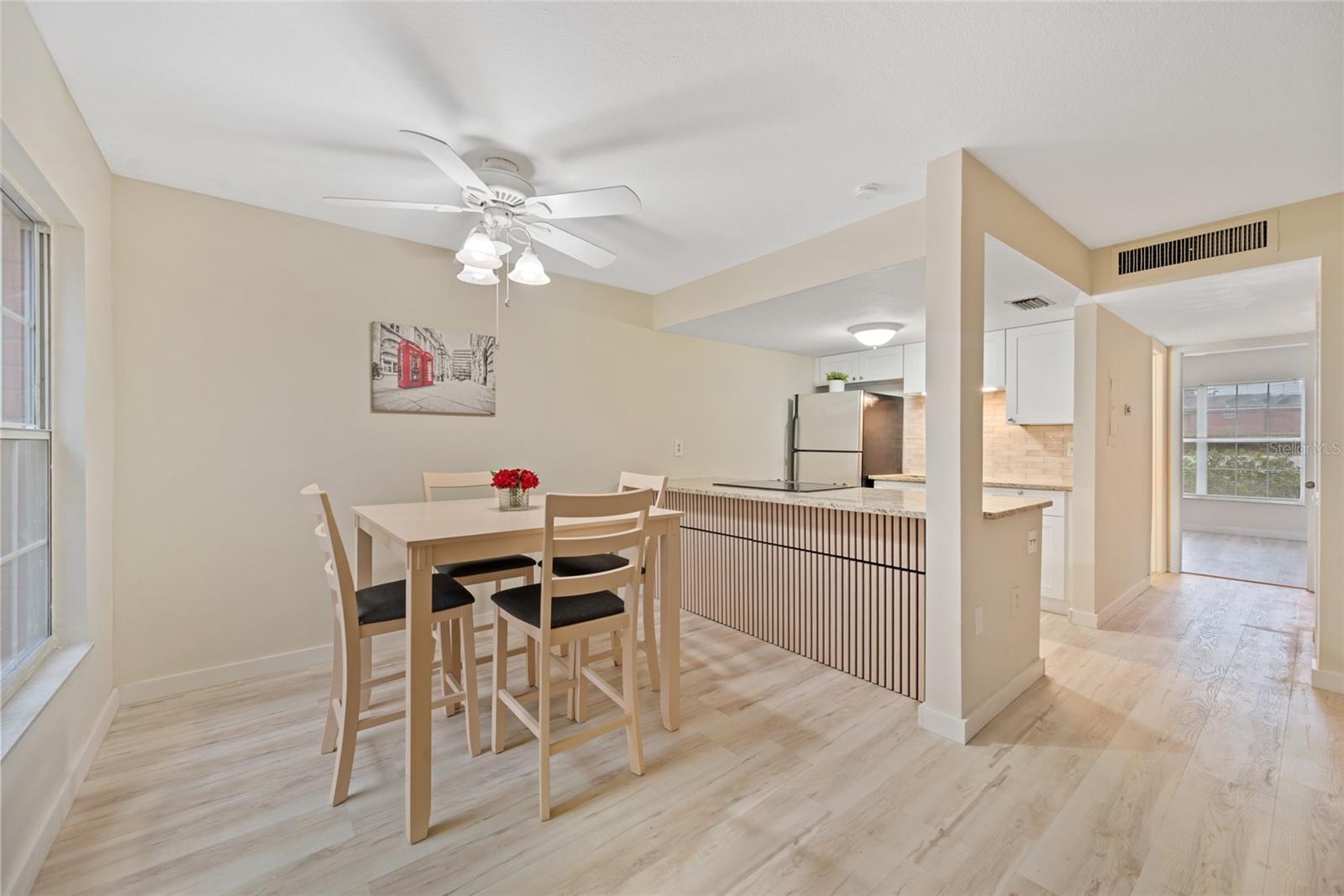 Dining AND Breakfast Bar for Extra Seating